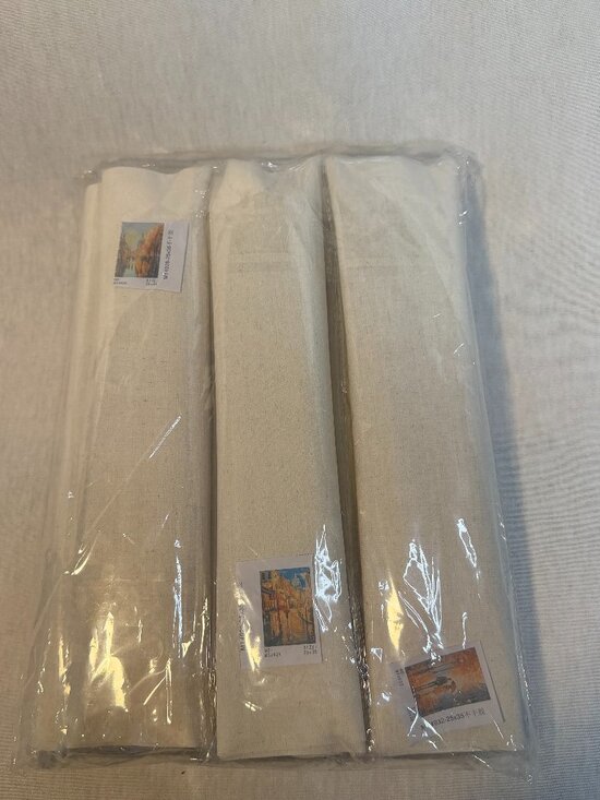 Source Unknown Other - Paint by Number Kit Set 6 Canvas 25x35 DIY Art Craft Beginner Gift